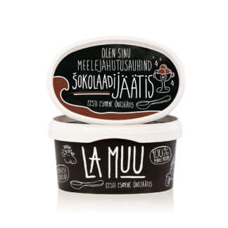 La Muu šokolaadijäätis